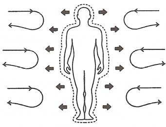 The body repells disease